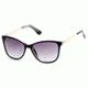 Candies CA1011 Sunglasses - Black Crystal Frame Color, Gradient Smoke Lens Color