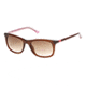 Candies CA1021 Sunglasses - Shiny Light Brown Frame Color, Gradient Brown Lens Color