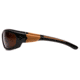 Carhartt Carbondale Safety Glasses w/Bronze Lens, Black/Tan, CHB218DCC