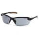 Carhartt Spokane Safety Glasses w/Gray Lenses, Black, CHB320DCC