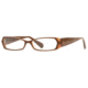 Carmen Marc Valvo CM Grable SECM GRAB00 Eyeglass Frames - Cocoa Brulee SECM GRAB005440 BN