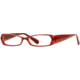 Carmen Marc Valvo CM Grable SECM GRAB00 Eyeglass Frames - Pomegranate SECM GRAB005440 RD