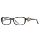 Carmen Marc Valvo CM Jacqui SECM JACQ00 Single Vision Prescription Eyeglasses - Smoke SECM JACQ005030 GY