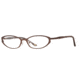Carmen Marc Valvo CM Karina SECM KARI00 Bifocal Prescription Eyeglasses - Sable SECM KARI005335 BN