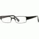 Carmen Marc Valvo CM Lucan SECM LUCA00 Bifocal Prescription Eyeglasses - Coal SECM LUCA005340 BK
