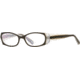 Carmen Marc Valvo CM Maura SECM MAUR00 Bifocal Prescription Eyeglasses - Olive Pearl SECM MAUR004835 GN