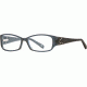 Carmen Marc Valvo CM Rosella SECM ROSE00 Progressive Prescription Eyeglasses - Smoke Blue SECM ROSE005335 BL
