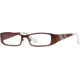 Carmen Marc Valvo CM Tangier SECM TANG00 Single Vision Prescription Eyewear - Plum Oyster SECM TANG005240 PU