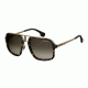 Carrera 1004/S Single Vision Prescription Sunglasses CA1004S-02IK-HA-5720 - Frame Color Havana Gold, Lens Diameter 57 mm