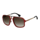 Carrera 1004/S Single Vision Prescription Sunglasses CA1004S-0AU2-HA-5720 - Frame Color Red / Gold, Lens Diameter 57 mm