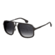 Carrera 1004/S Single Vision Prescription Sunglasses CA1004S-0TI7-9O-5720 - Frame Color Matte Black Ruthenium, Lens Diameter 57 mm