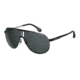 Carrera 1005/S Progressive Prescription Sunglasses CA1005S-0TI7-IR-6609 - Lens Diameter 66 mm, Frame Color Ruthenium Black Matte Black