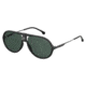 Carrera 1020/S Prescription Sunglasses CA1020S-0003-UC-6015 - Frame Color Matte Black, Lens Diameter 60 mm