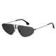 Carrera 1021/S Prescription Sunglasses CA1021S-0V81-2K-5816 - Lens Diameter 58 mm, Frame Color Dark Ruthenium Black
