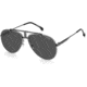 Carrera 1032/S Sunglasses, Dark Ruthenium Black Frame, Grey Lens, 716736298856