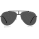 Carrera 1032/S Sunglasses, Dark Ruthenium Black Frame, Grey Lens, 716736298856