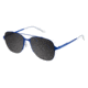 Carrera 114/S Sunglasses CA114S-0D6K-P9-5518 - Matte Blue Frame, Gray Lenses, Lens Diameter 55mm, Distance Between Lenses 18mm