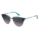 Carrera 117/S Sunglasses CA117S-0RI6-IC-5218 - Dark Rust Teal Frame, Gray Mirror Shaded Silver Lenses, Lens Diameter 52mm, Distance Between Lenses 18mm