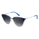 Carrera 117/S Sunglasses CA117S-0RHZ-9C-5218 - Palladium Violet Frame, Dark Gray Gradient Lenses, Lens Diameter 52mm, Distance Between Lenses 18mm