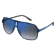 Carrera 122/S Single Vision Prescription Sunglasses CA122S-0VOS-DK-6111 - Lens Diameter 61 mm, Frame Color Blue