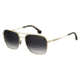 Carrera 130/S Sunglasses CA130S-0AOZ-9O-5819 - Semi Matte Gold Frame, Dark Gray Gradient Lenses, Lens Diameter 58mm, Distance Between Lenses 19mm