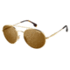 Carrera 131/S Single Vision Prescription Sunglasses CA131S-006J-70-5619 - Frame Color Gold Havana, Lens Diameter 56 mm