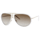Carrera 15/S Sunglasses CA15S-0K0U-CC-6314 - Gold / White Frame, Brown Gradient Lenses, Lens Diameter 63mm, Distance Between Lenses 14mm