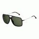 Carrera 155/S Sunglasses CA155S-0003-UC-6214 - Matte Black Frame, Green Polarized Lenses, Lens Diameter 62mm, Distance Between Lenses 14mm