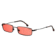 Carrera 177/S Sunglasses CA177S-0OIT-UZ-5518 - Black Redgd Frame, Red Mirror Lenses, Lens Diameter 55mm, Distance Between Lenses 18mm