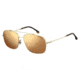 Carrera 182/F/S Bifocal Prescription Sunglasses CA182FS-0J5G-K1-6017 - Frame Color Gold, Lens Diameter 60 mm