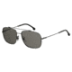 Carrera 182/F/S Bifocal Prescription Sunglasses CA182FS-0V81-M9-6017 - Frame Color Dark Ruthenium Black, Lens Diameter 60 mm