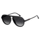 Carrera 198/S Sunglasses CA198S-0003-9O-5714 - Matte Black Frame, Dark Gray Gradient Lenses, Lens Diameter 57mm, Distance Between Lenses 14mm