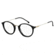 Carrera 2013T Bifocal Prescription Eyeglasses CA2013T-02M2-4820 - Black/Gold Frame, Lens Diameter 48mm, Distance Between Lenses 20mm