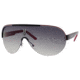 Carrera 35/S Sunglasses CA35S-095K-DX-9901 - Matte Black Frame, Dark Gray Shaded Lenses, Lens Diameter 99mm, Distance Between Lenses 1mm