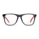 Carrera 4400 Eyeglass Frames CA4400-0HBE-5318 - Gray Black Red Frame, Lens Diameter 53mm, Distance Between Lenses 18mm