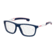 Carrera 4404/V Single Vision Prescription Eyeglasses CA4404-0RCT-5616 - Matte Blue Frame, Lens Diameter 56mm, Distance Between Lenses 16mm