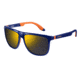 Carrera 5003/SP/S Progressive Prescription Sunglasses CA5003SPS-028R-QU-5816 - Lens Diameter 58 mm, Frame Color Blue Aranc