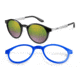 Carrera 5022/S Single Vision Prescription Sunglasses CA5022S-0FZC-4A-4922 - Frame Color Ruthenium Black, Lens Diameter 49 mm
