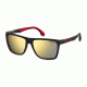 Carrera 5047/S Sunglasses CA5047S-0003-K1-5617 - Matte Black Frame, Brown Gold Sp Lenses, Lens Diameter 56mm, Distance Between Lenses 17mm