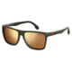 Carrera 5047/S Sunglasses CA5047S-0DLD-K1-5617 - Matte Green Military Frame, Brown Gold Sp Lenses, Lens Diameter 56mm, Distance Between Lenses 17mm