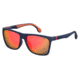 Carrera 5049/F/S Sunglasses CA5049FS-0FLL-UW-5817 - Matte Blue Frame, Orange Flash Ml Lenses, Lens Diameter 58mm, Distance Between Lenses 17mm