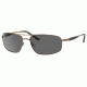 Carrera 509/S Bifocal Prescription Sunglasses CA509S-1A1P-RA-6218 - Frame Color Ruthenium, Lens Diameter 62 mm