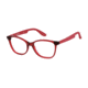 Carrera 5501 Eyeglass Frames CA5501-0BDA-5217 - Burgundy Matte Red Frame, Lens Diameter 52mm, Distance Between Lenses 17mm