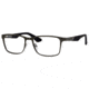 Carrera 5522 Eyeglass Frames CA5522-0NFN-5318 - Dark Ruthenium / Gray Frame, Lens Diameter 53mm, Distance Between Lenses 18mm