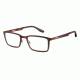 Carrera 5529 Eyeglass Frames CA5529-099L-5220 - Brown Matte Brown Frame, Lens Diameter 52mm, Distance Between Lenses 20mm