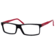 Carrera 6175 Bifocal Prescription Eyeglasses CA6175-0TPH-5415 - Matte Black / Red Frame, Lens Diameter 54mm, Distance Between Lenses 15mm