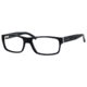 Carrera 6180 Eyeglass Frames CA6180-0OFZ-5517 - Matte Black / Black White Frame, Lens Diameter 55mm, Distance Between Lenses 17mm