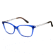 Carrera 6646 Single Vision Prescription Eyeglasses CA6646-0QLN-5215 - Blue Gray Frame, Lens Diameter 52mm, Distance Between Lenses 15mm