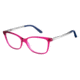 Carrera 6646 Single Vision Prescription Eyeglasses CA6646-0QLJ-5215 - Fchs Light Gray Frame, Lens Diameter 52mm, Distance Between Lenses 15mm