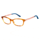 Carrera 6647 Eyeglass Frames CA6647-0QKX-5017 - Havana Peach Frame, Lens Diameter 50mm, Distance Between Lenses 17mm